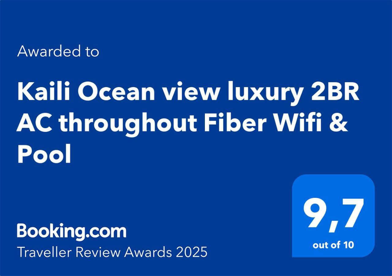 Apartamento Kaili Ocean View Luxury 2Br Ac Throughout Fiber Wifi & Pool Papeete  Exterior foto